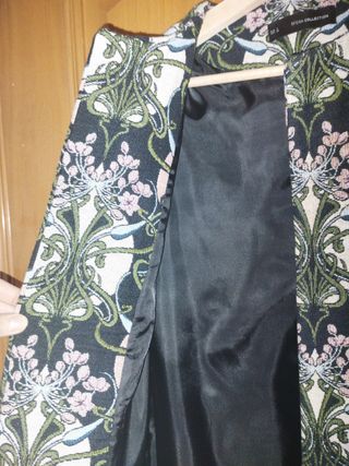 Abrigo Sfera Collection estampado