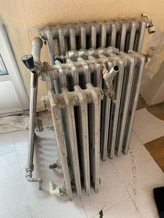 Caldera a leña Roca + 6 radiadores