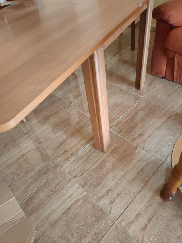 Mesa comedor extensible