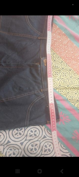 Falda vaquera azul - Talla única 