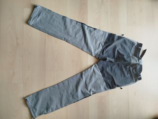 Pantalones trekking gris-negro