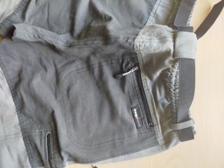 Pantalones trekking gris-negro