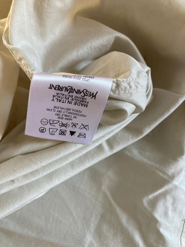 Camicia Yves Saint Laurent beige