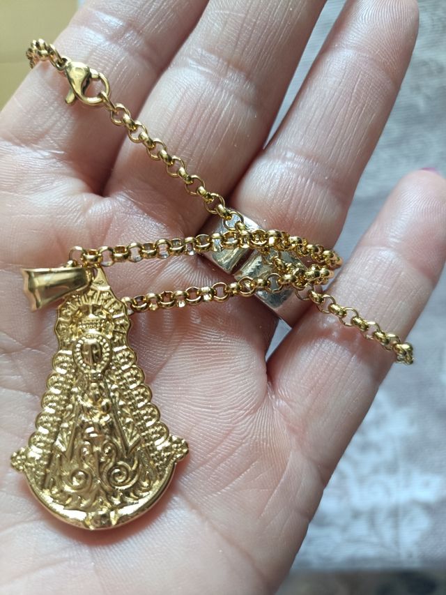 Cadena con dije Acero inoxidable una cadena o otra