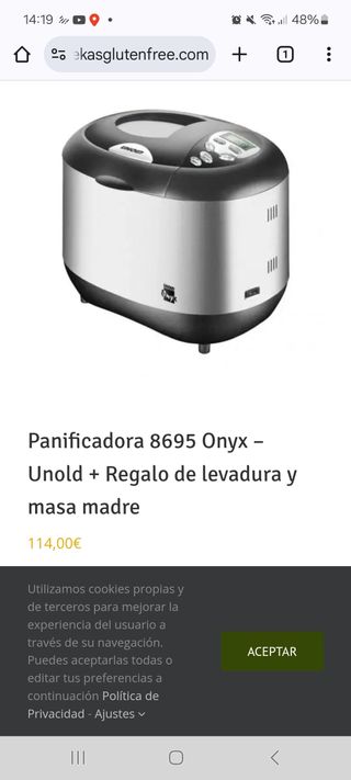 Panificadora Unold 8695 Onyx