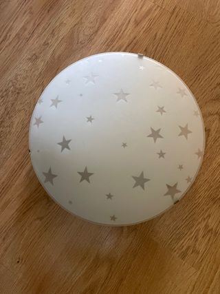 Plafón infantil estrellas - Lámpara techo