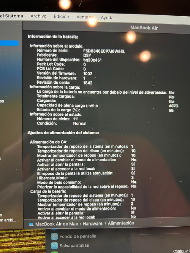 Macbook Air 2018 GARANTIA