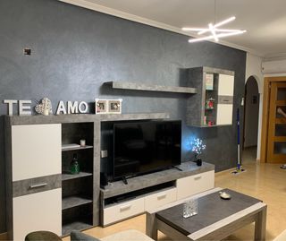 Mueble TV salón moderno, mesa central alta calidad