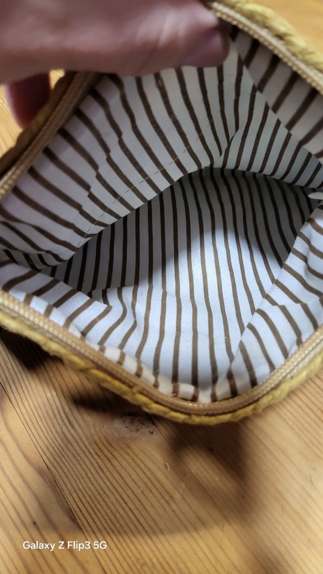 Bolso bandolera - Tejido - Azul verdoso