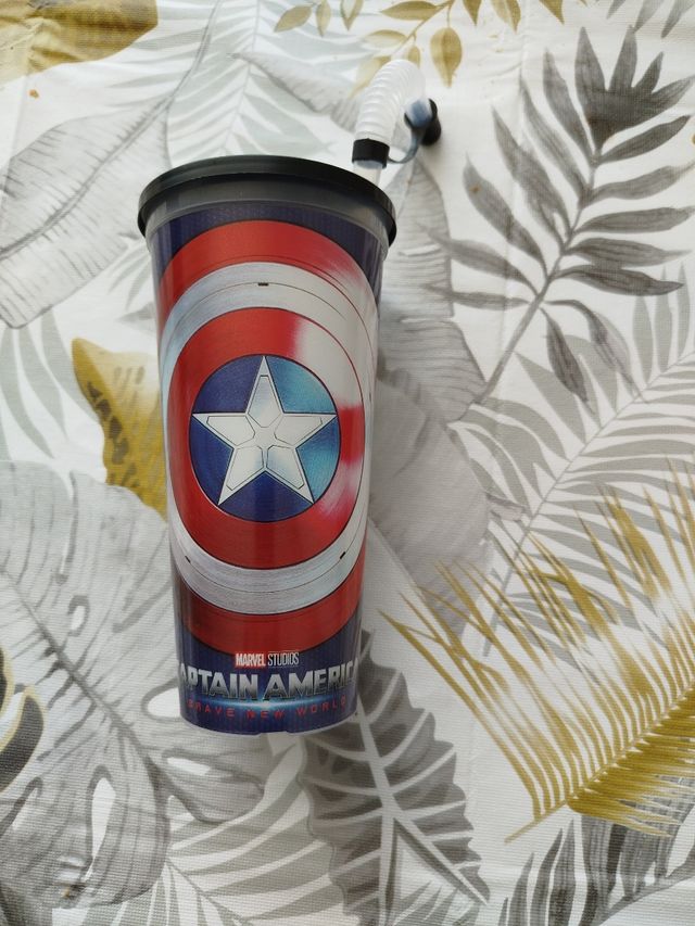 Vaso Capitán América: Nuevo