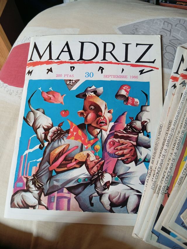 Revista Madriz - Años 80