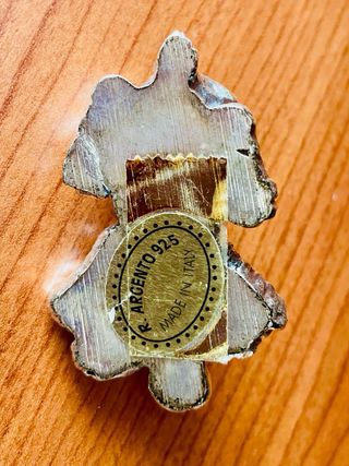 Mini Scultura Cane Argento 925