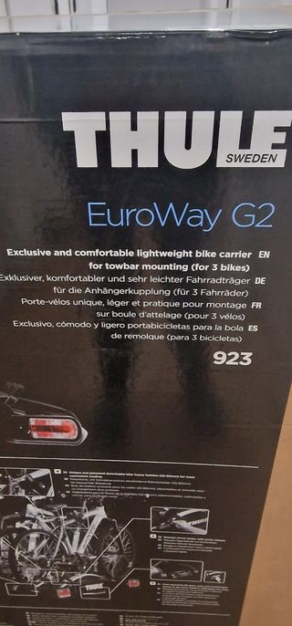 Portabicicletas Thule EUROWAY 3 Bicis