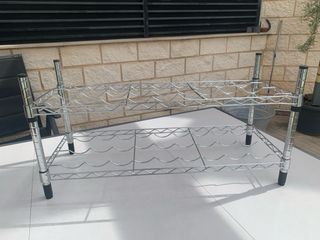 2 Botelleros metalico 