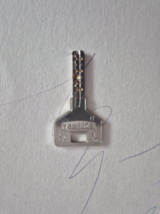 Bombin seguridad Ezcurra DS-15 + 5 llaves