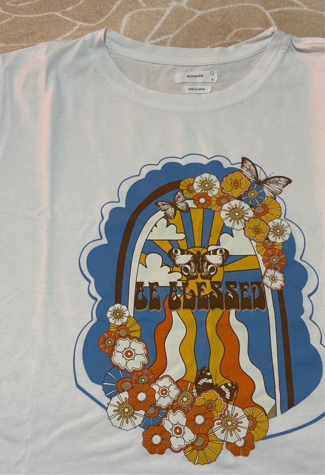 T-shirt Reserved L - Stampa Floreale