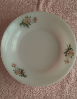 Ensaladera Arcopal vintage Rosas