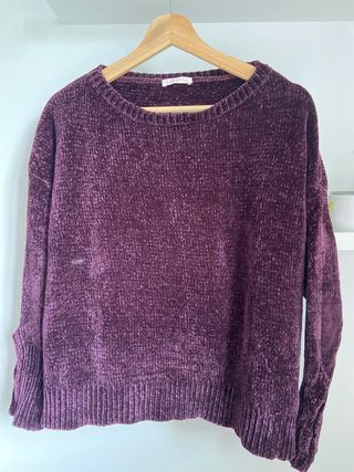 Suéter morado Laranxa