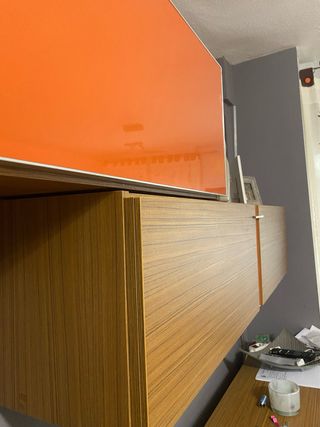 Vitrina modular - Madera y cristal