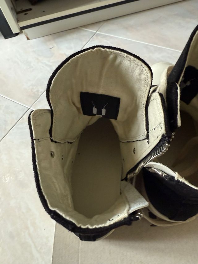 Rick Owens Sneakers - Scarpe Alte Nere