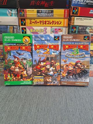 Trilogía Donkey Kong Country Super Famicom