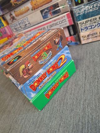 Trilogía Donkey Kong Country Super Famicom