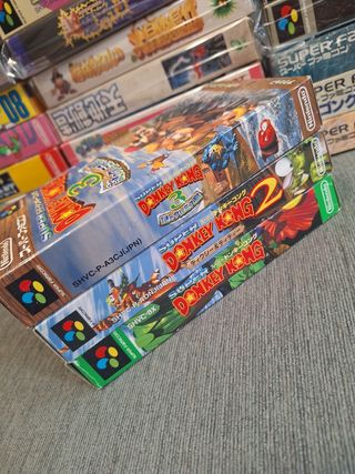 Trilogía Donkey Kong Country Super Famicom