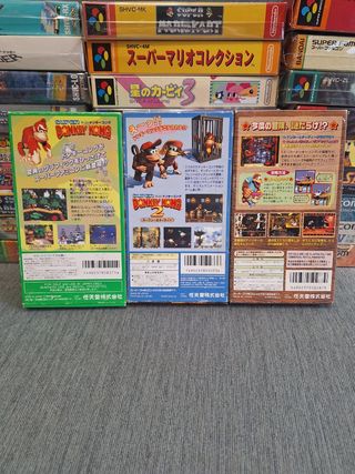 Trilogía Donkey Kong Country Super Famicom