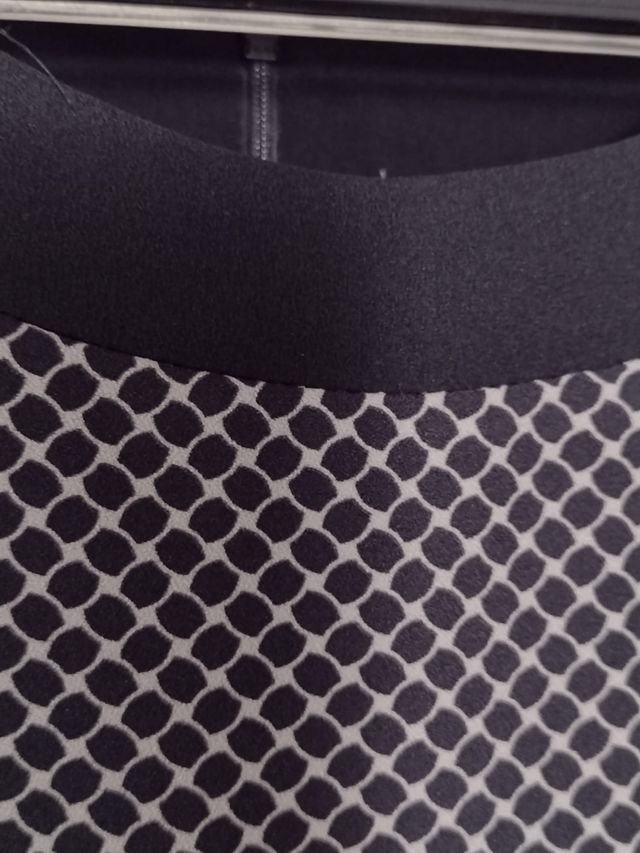 Abito Conbipel Tg. 42 - Bianco/Nero