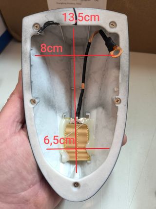 Aleta Tiburón Antena Negra Jeep Grand Compass