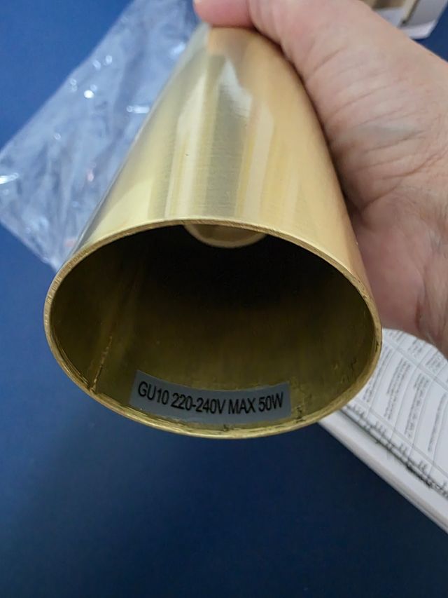 Lamparas techo Fluke-PL20 oro