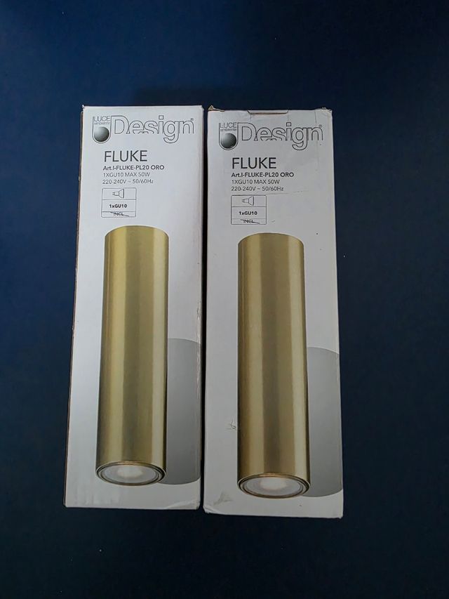 Lamparas techo Fluke-PL20 oro