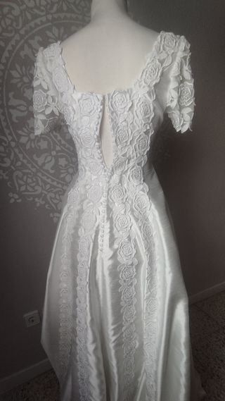 Vestido novia Casajuana talla 40