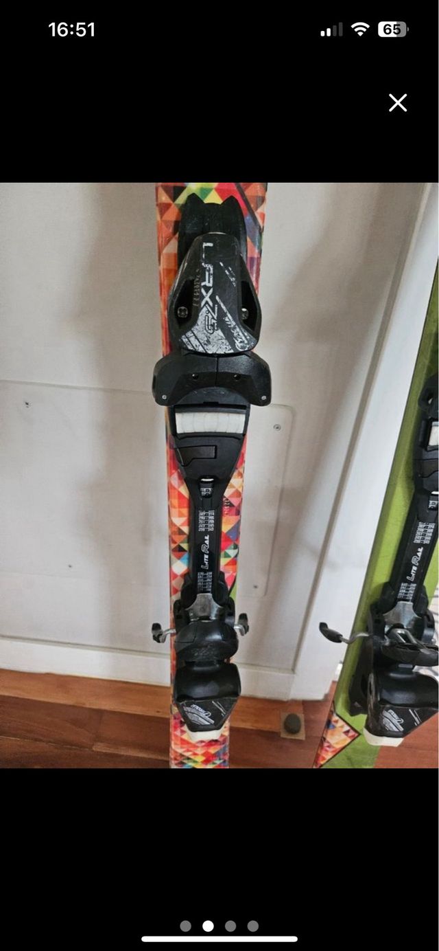 Esquís Kustom 140cm - Usados