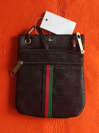 Bolsito bandolera unisex negro