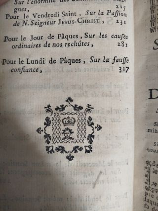 Semones libros antiguos