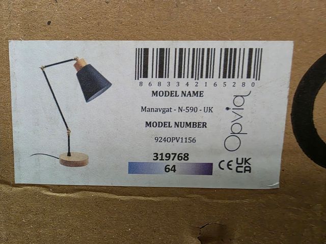 Lámpara escritorio Manavgat-N-590