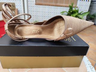 Zapatos Supya dorados