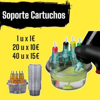 Vasos desechables para tatuar - 40uds