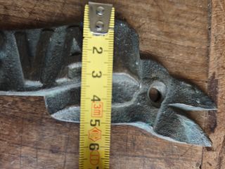 Insegna marchio Minerva Watch in Bronzo antico