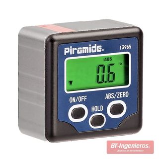 Inclinómetro digital magnético.