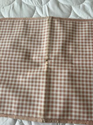 Cambiador bebé - Rosa Vichy