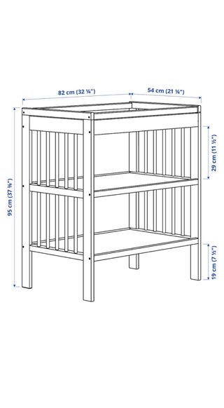 Cambiador bebé Ikea Gulliver