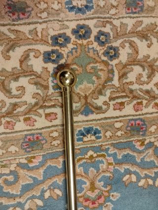 Barra cortina latón