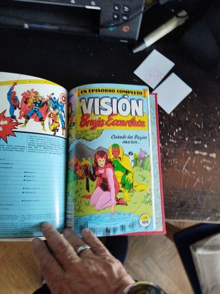 La vision y la bruja escarlata miniserie completa