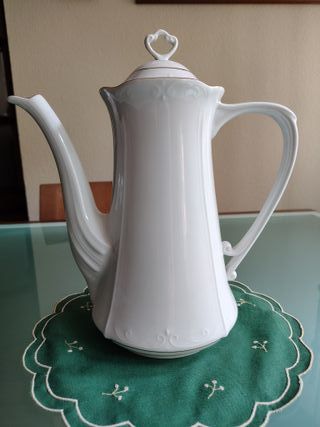 Juego de café porcelana fina