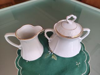 Juego de café porcelana fina