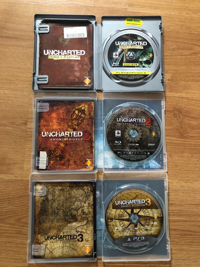 Uncharted 1, 2 & 3 - PS3