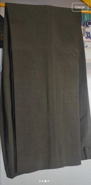 Pantalones vestir El Corte Inglés - Verde