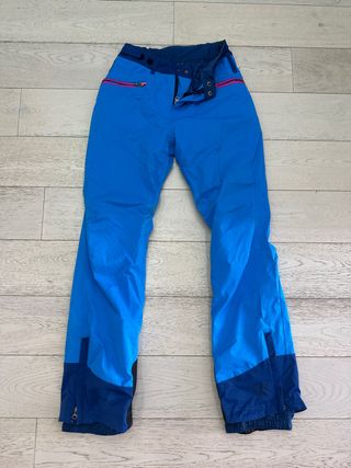 Pantalones esquí mujer azules. usados.